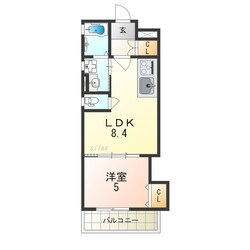 ICH加島の物件間取画像